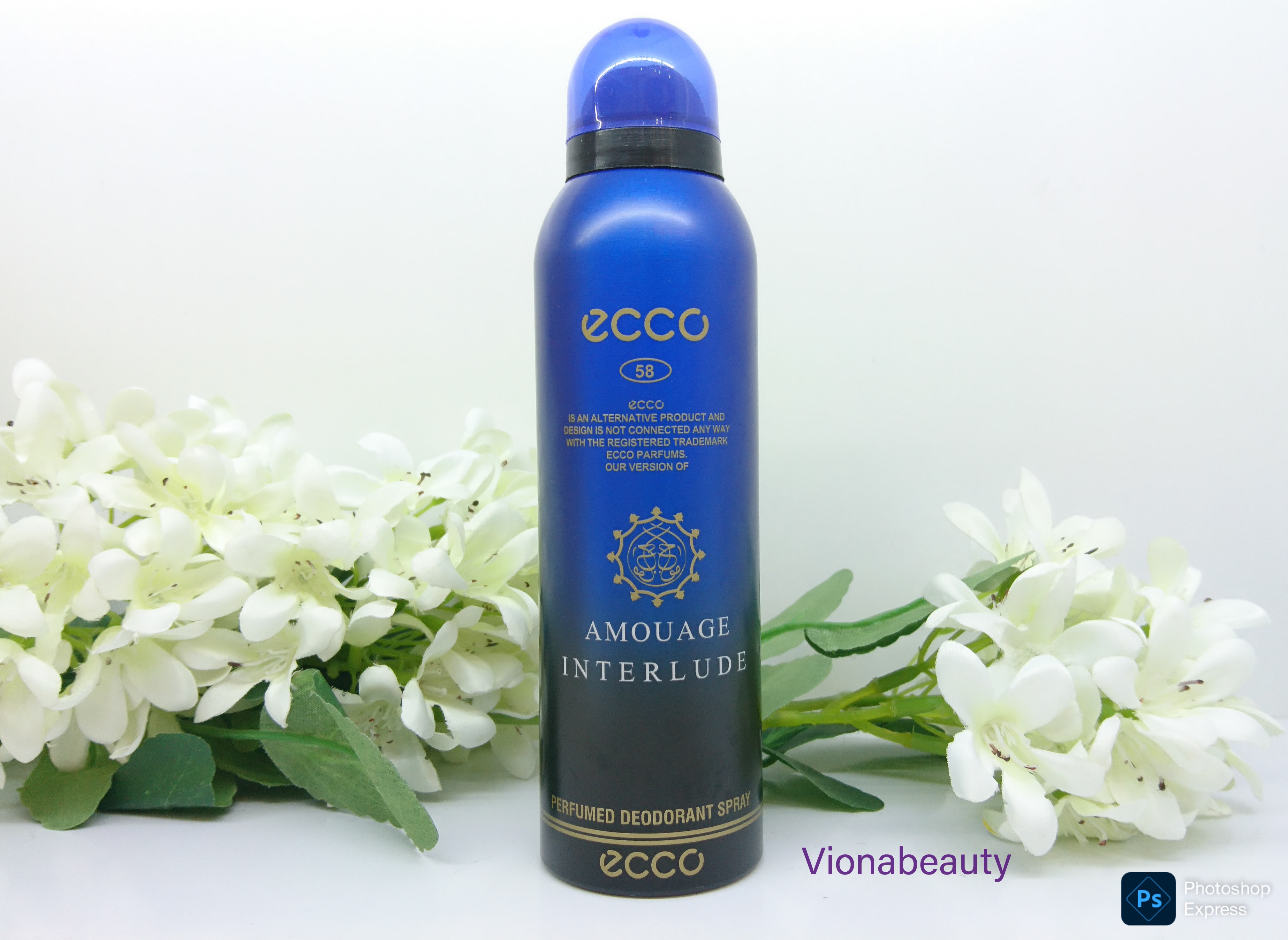 اسپری خوشبو کننده بدن اکو ecco مردانه،کد 58، دئودورانت اکو