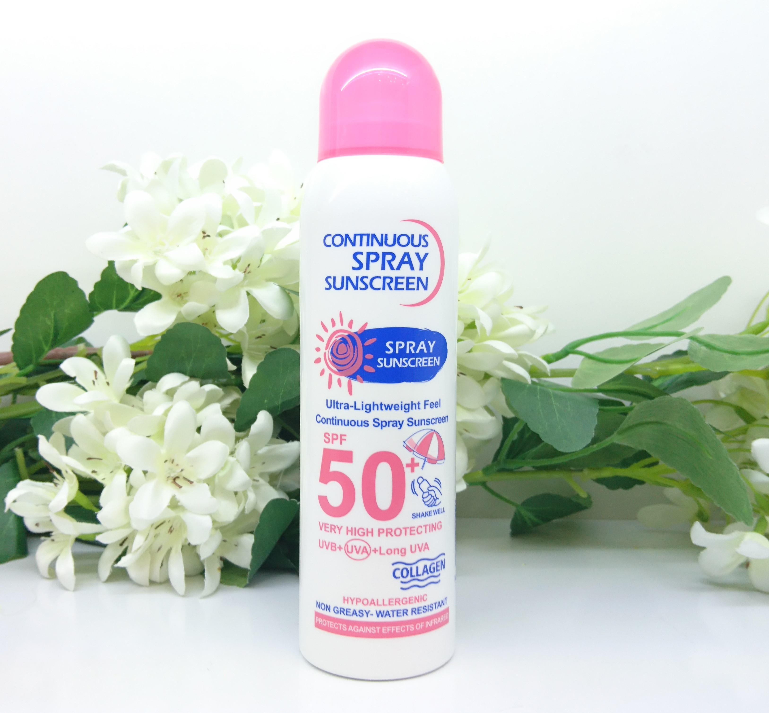 اسپری ضد آفتاب بی رنگ وکالی  WOKALI_SPF50
