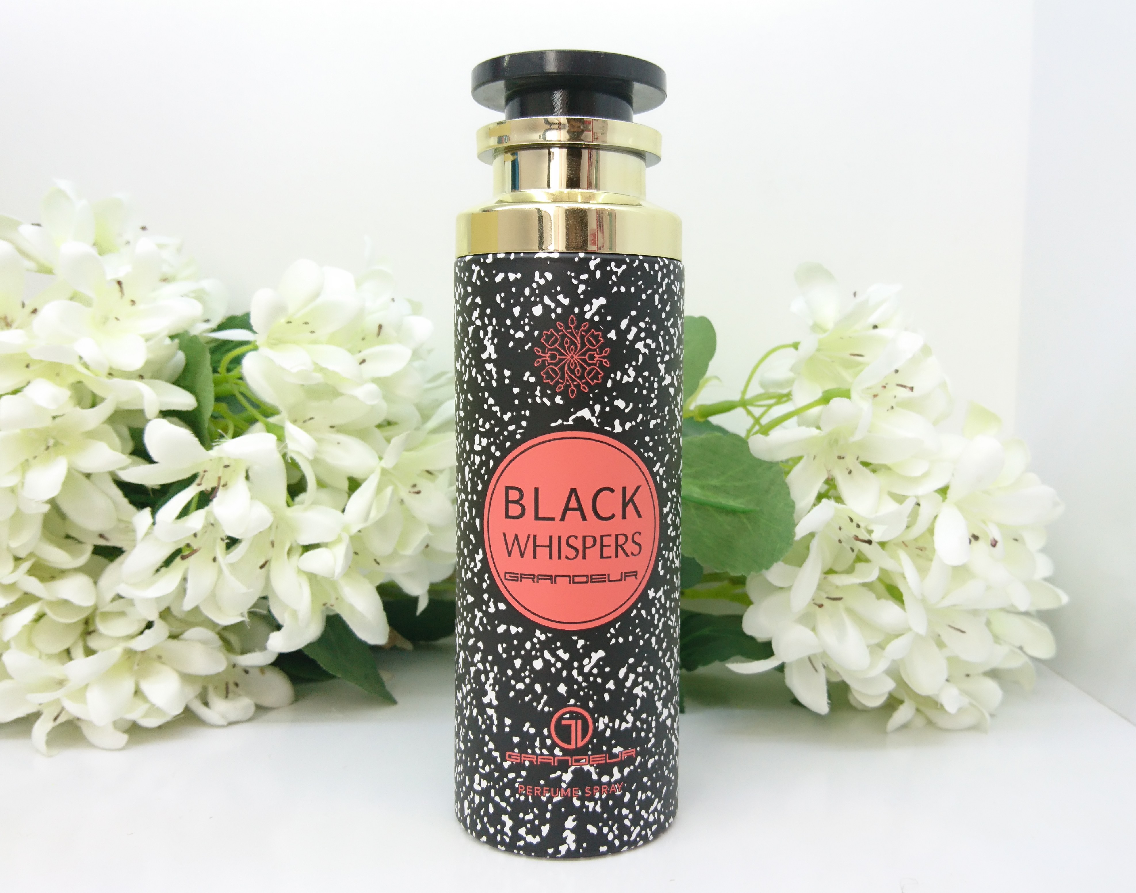اسپری خوشبو کننده بدن گرندیور بلَک ویسپرز  BLACK WHISPERS دئودورانت زنانه