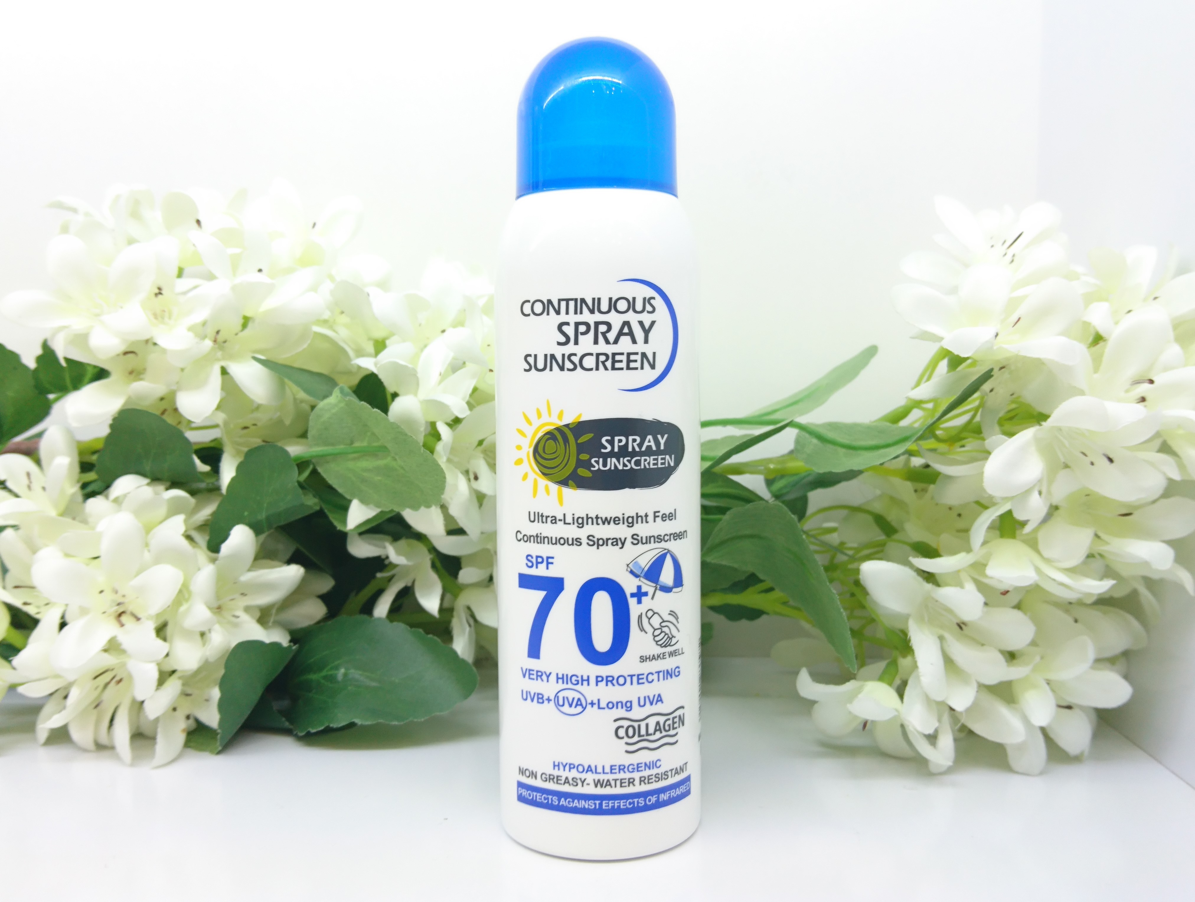 اسپری ضد آفتاب بی رنگ وکالی  WOKALI_SPF70