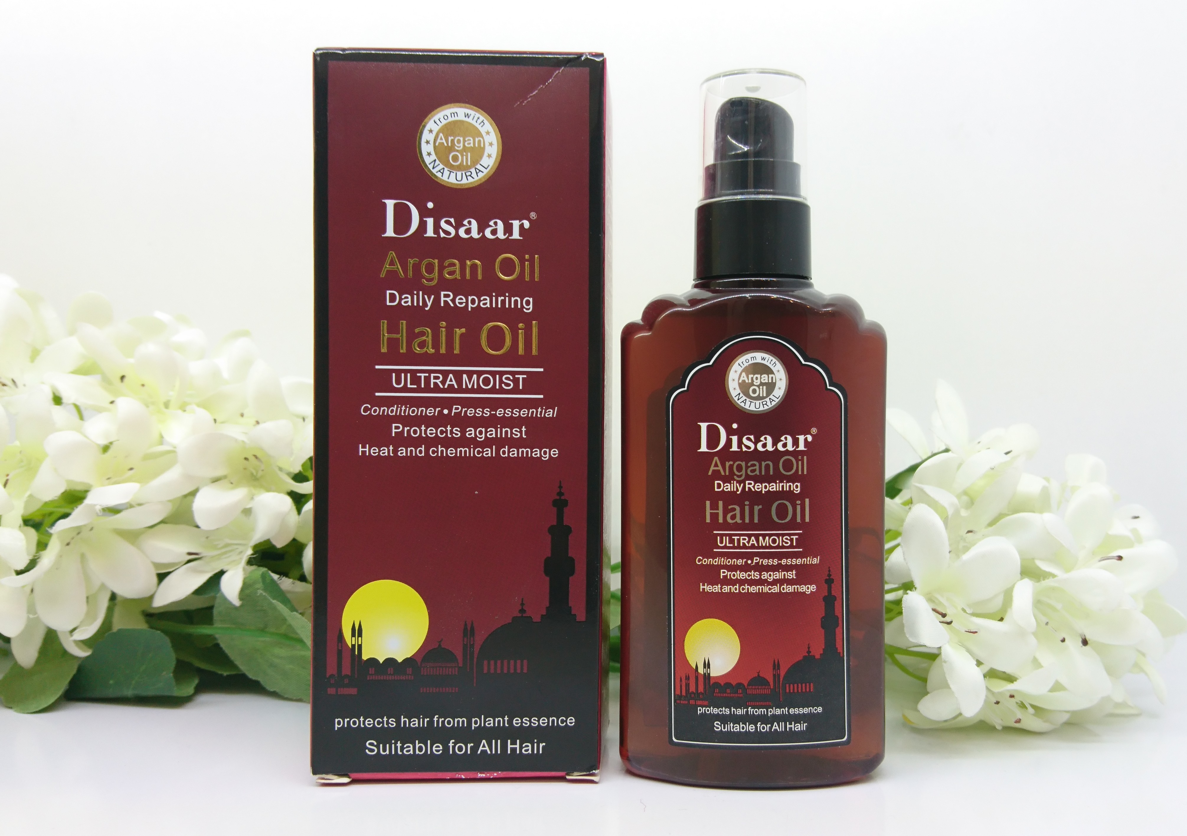 روغن آرگان دیسارDisaar اصل و طبیعی، تقویت کننده و مرطوب کننده قوی پوست و مو