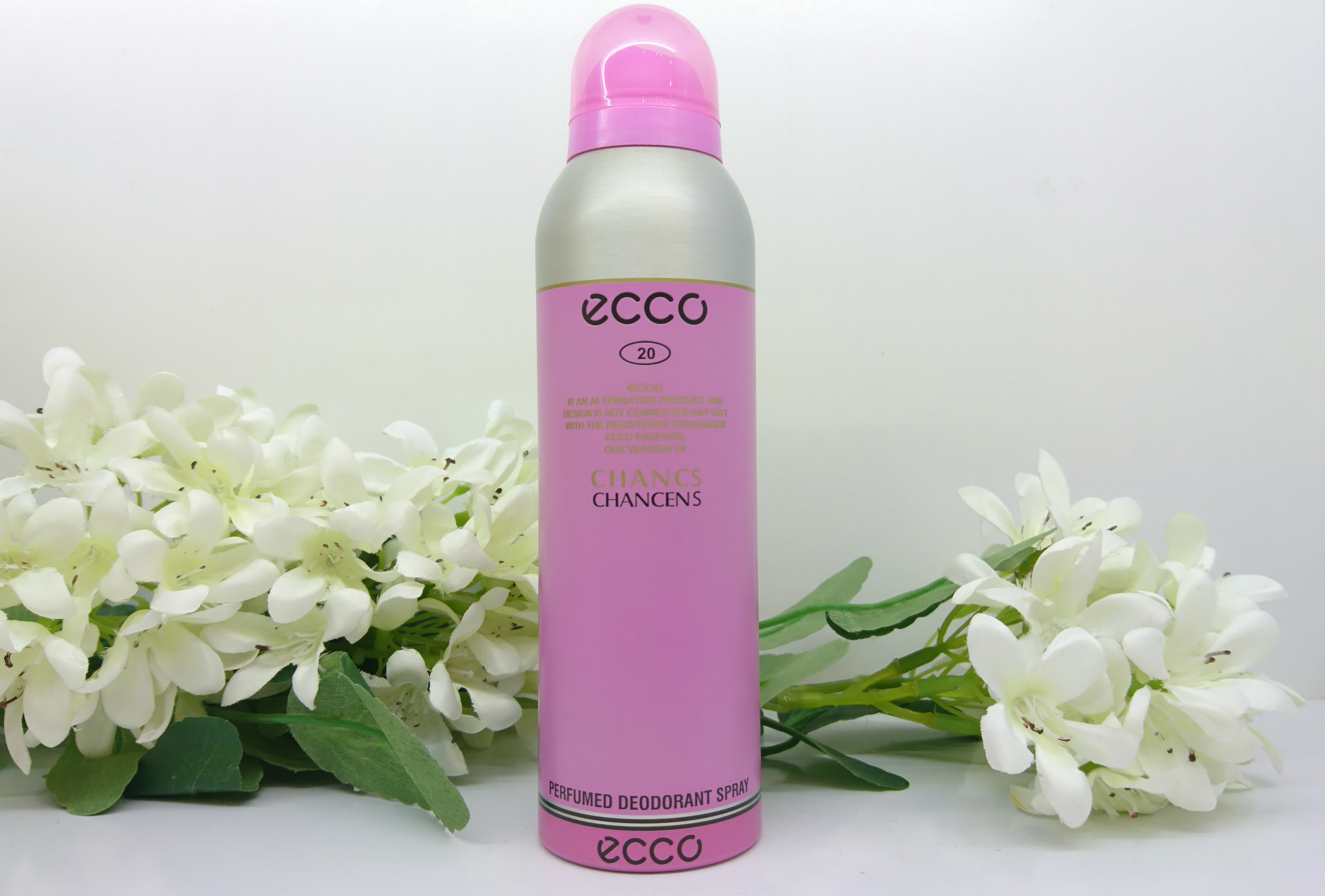 اسپری خوشبو کننده بدن اکو ecco زنانه، کد 20، ecco-CHANCE دئودورانت اکو