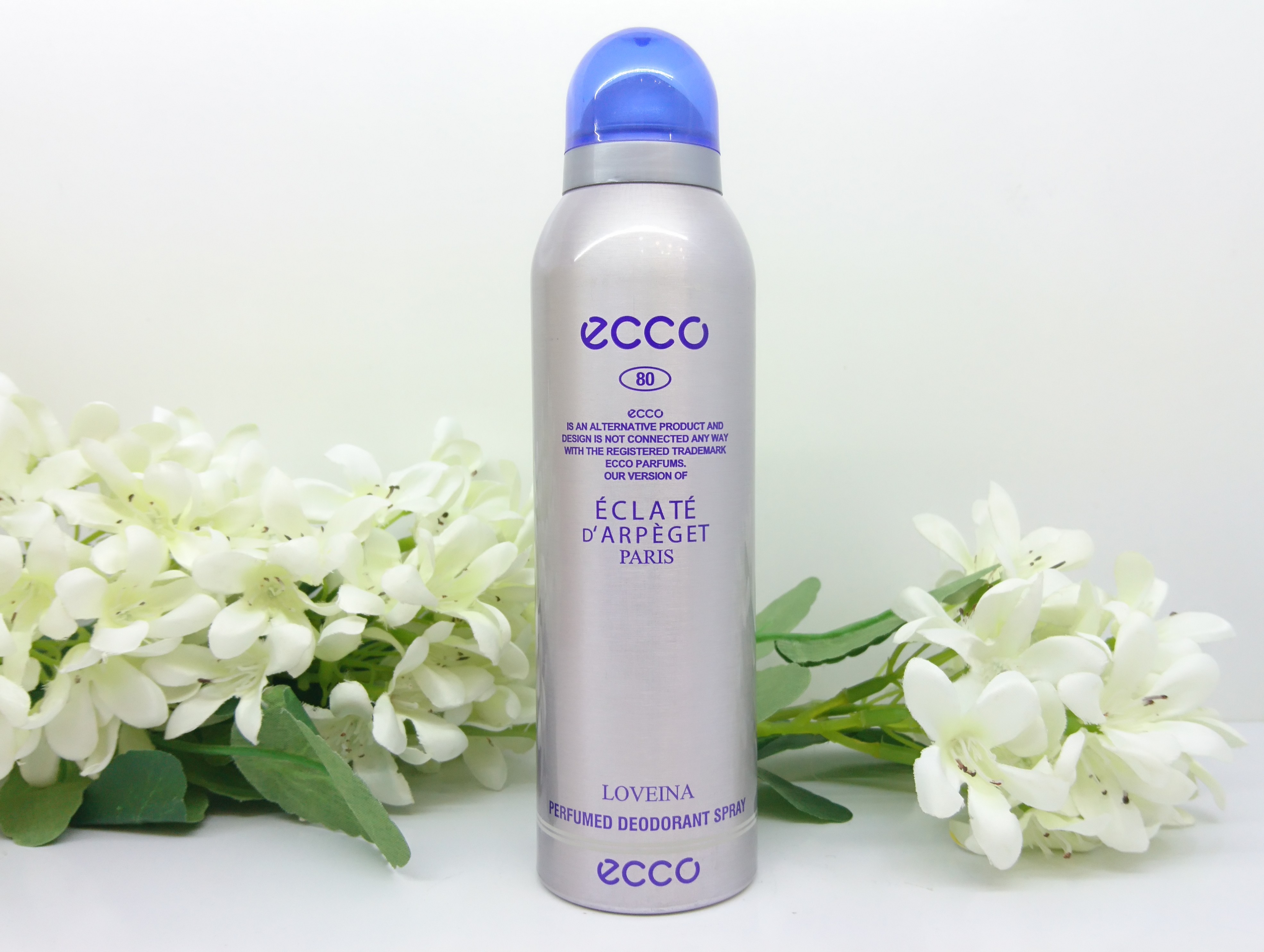 اسپری خوشبو کننده بدن اکو ecco زنانه، رایحه اِکلَت، ecco-ECLAT DARPEGET PARIS دئودورانت اکو، کد 80