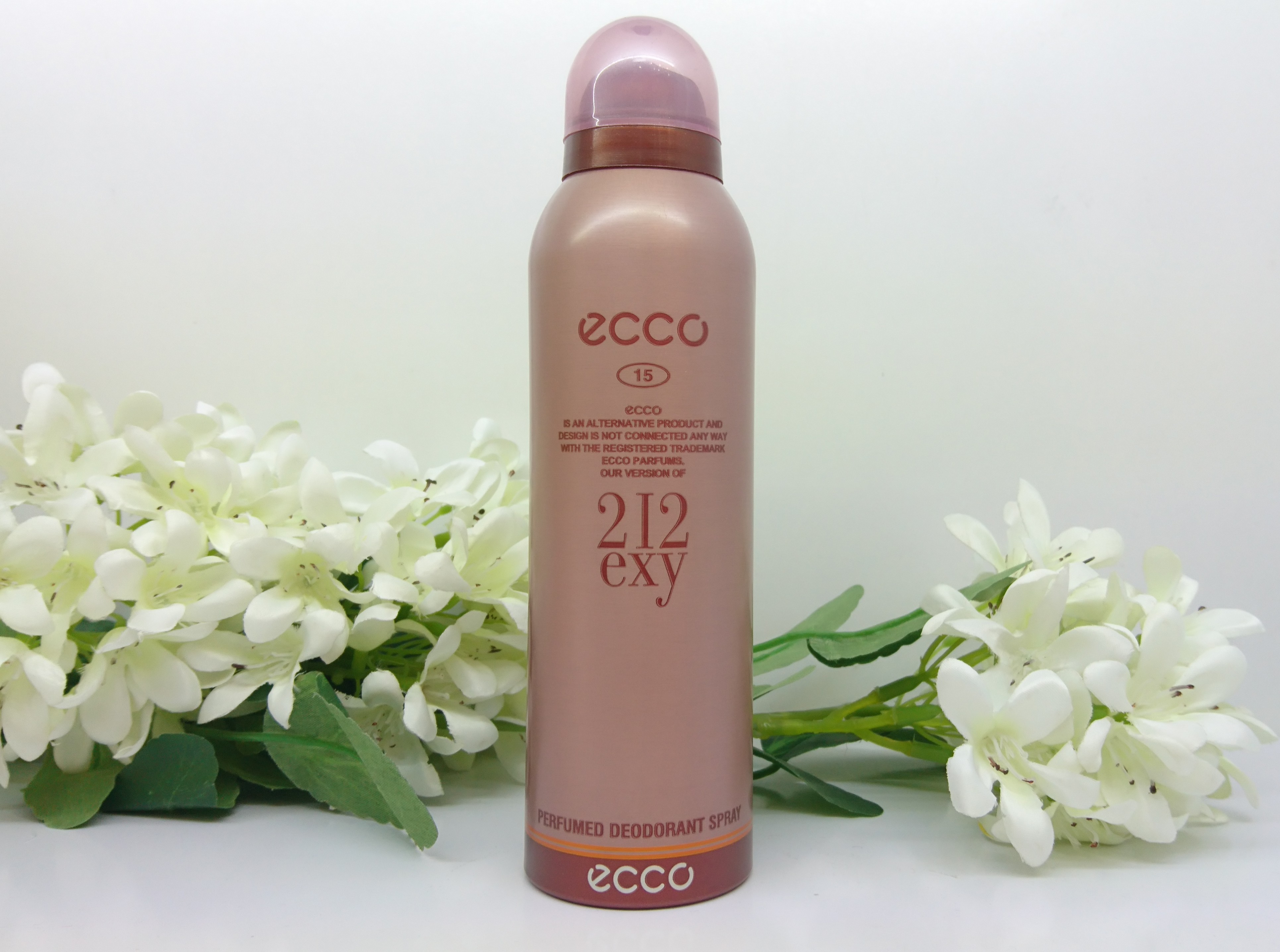 اسپری خوشبو کننده بدن اکو ecco زنانه 212، کد 15، ecco-exy دئودورانت اکو