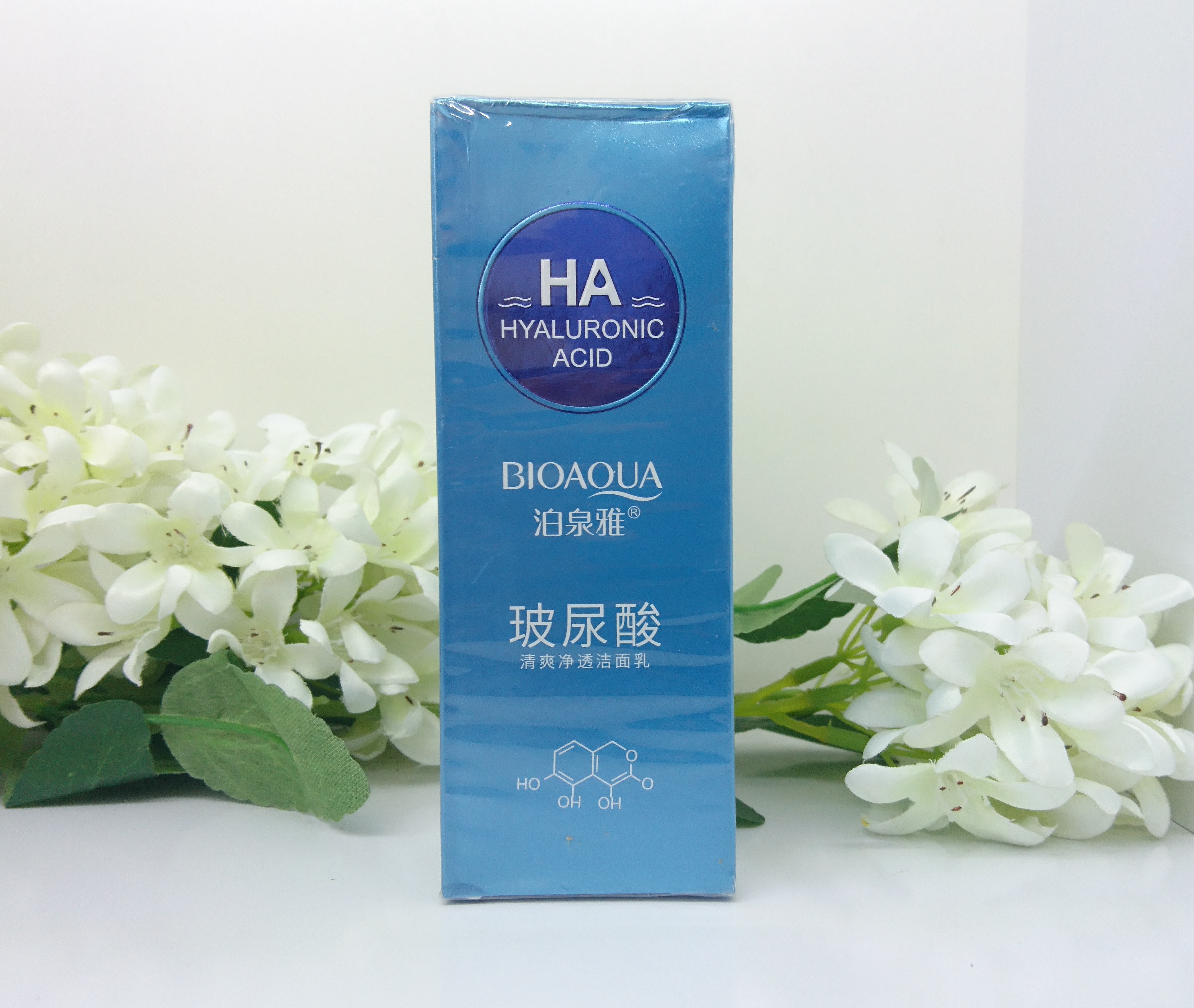 فوم شستشوی صورت HA بیوآکوا(بایوآکوا)، مرطوب کننده صورت، دارای هیالورونیک اسید