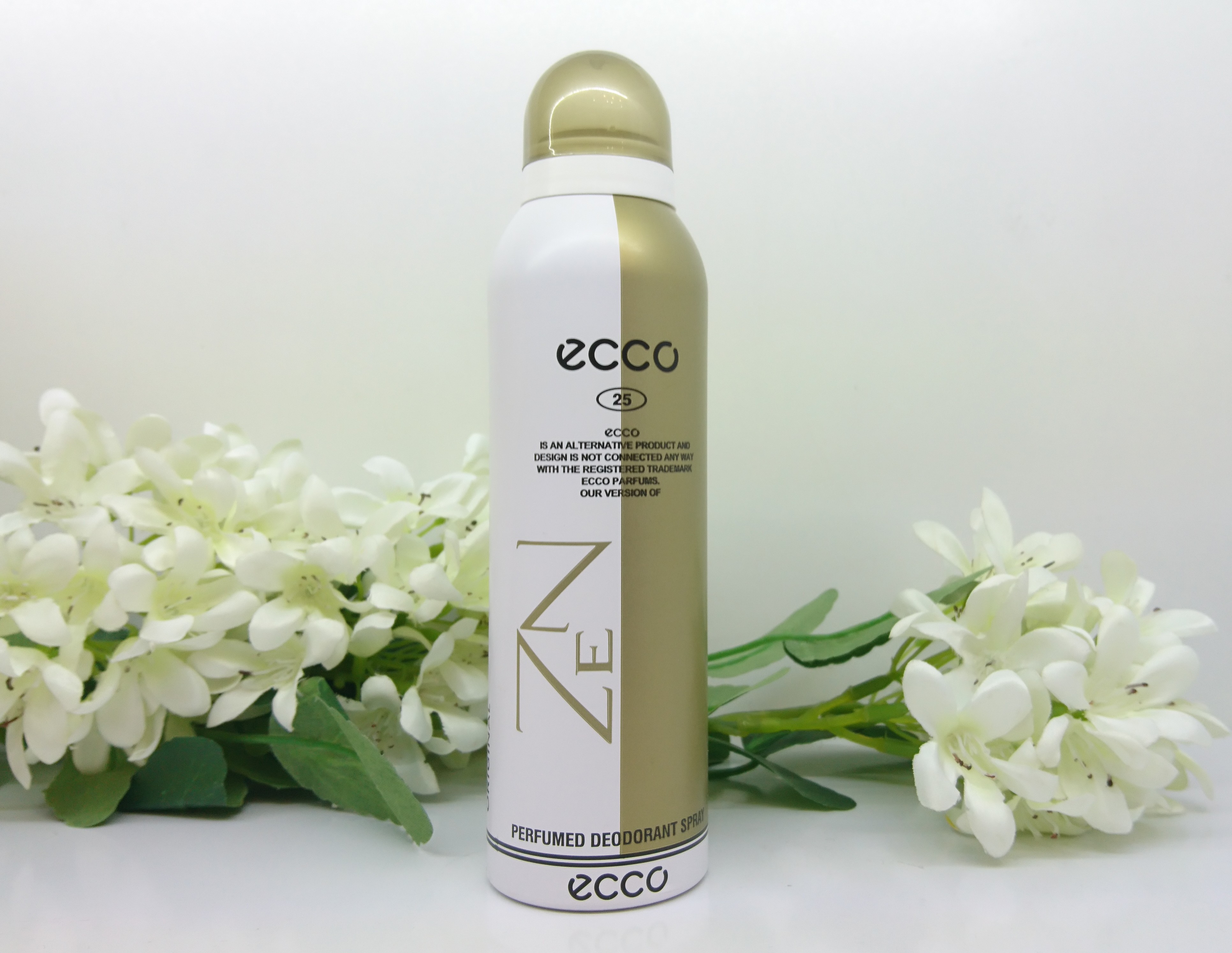 اسپری خوشبو کننده بدن اکو ecco زنانه،زِنZEN، کد 25، دئودورانت اکو