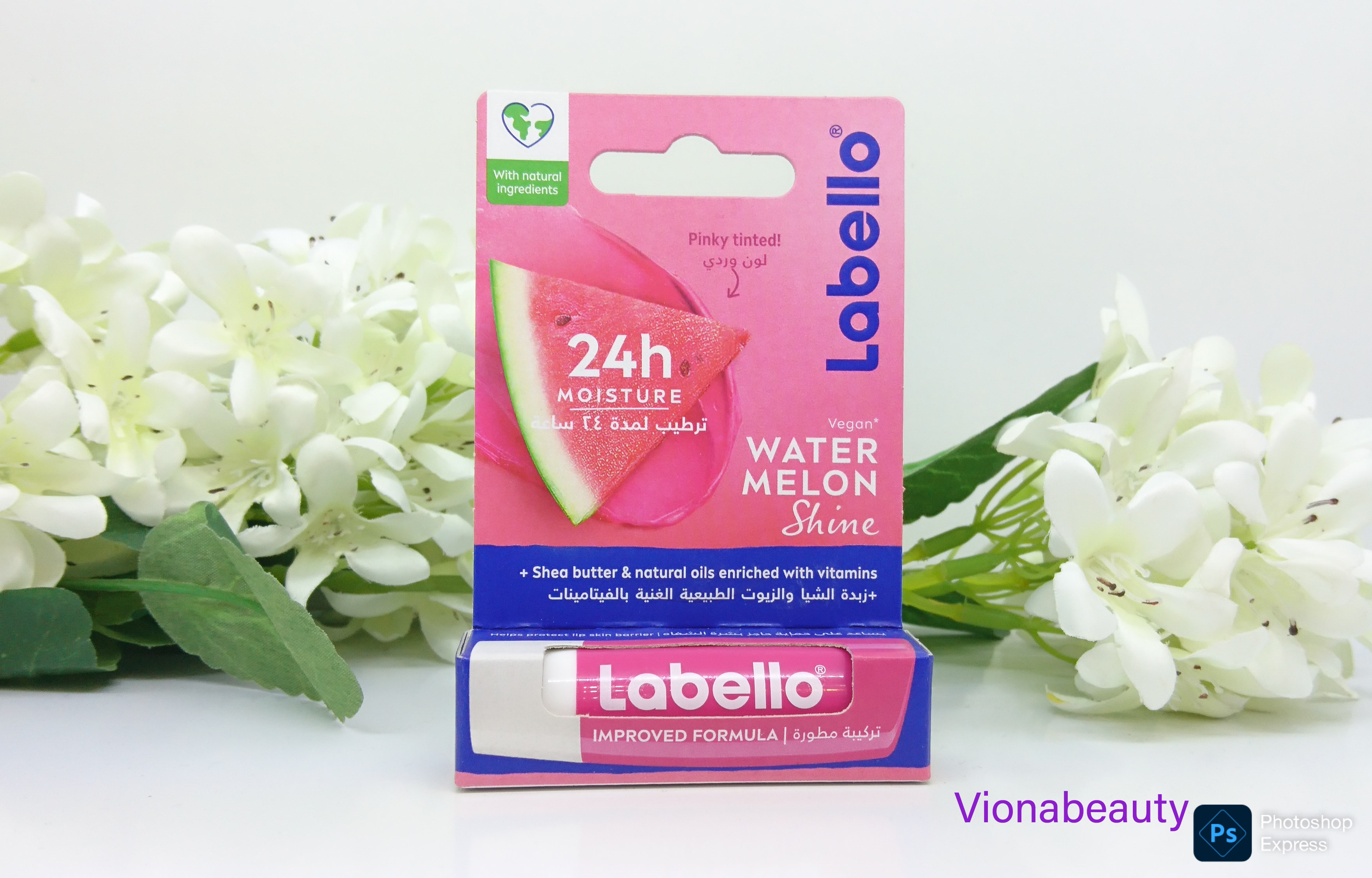 بالم لب لبلو Labello طعم هندوانه، مرطوب کننده، ضد ترک و خشکی لب